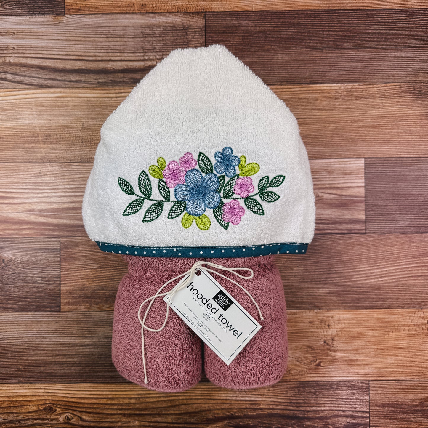 Hooded Towel | Floral