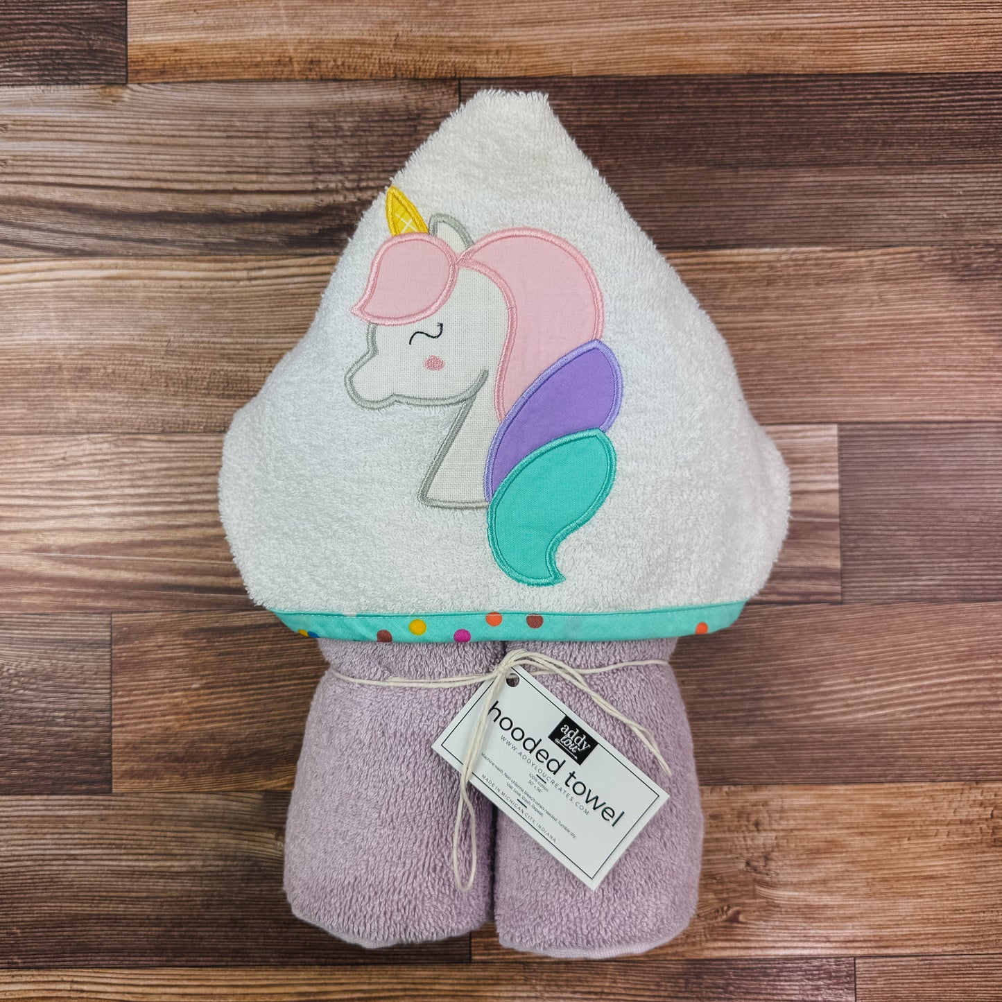 Hooded Towel | Unicorn Head