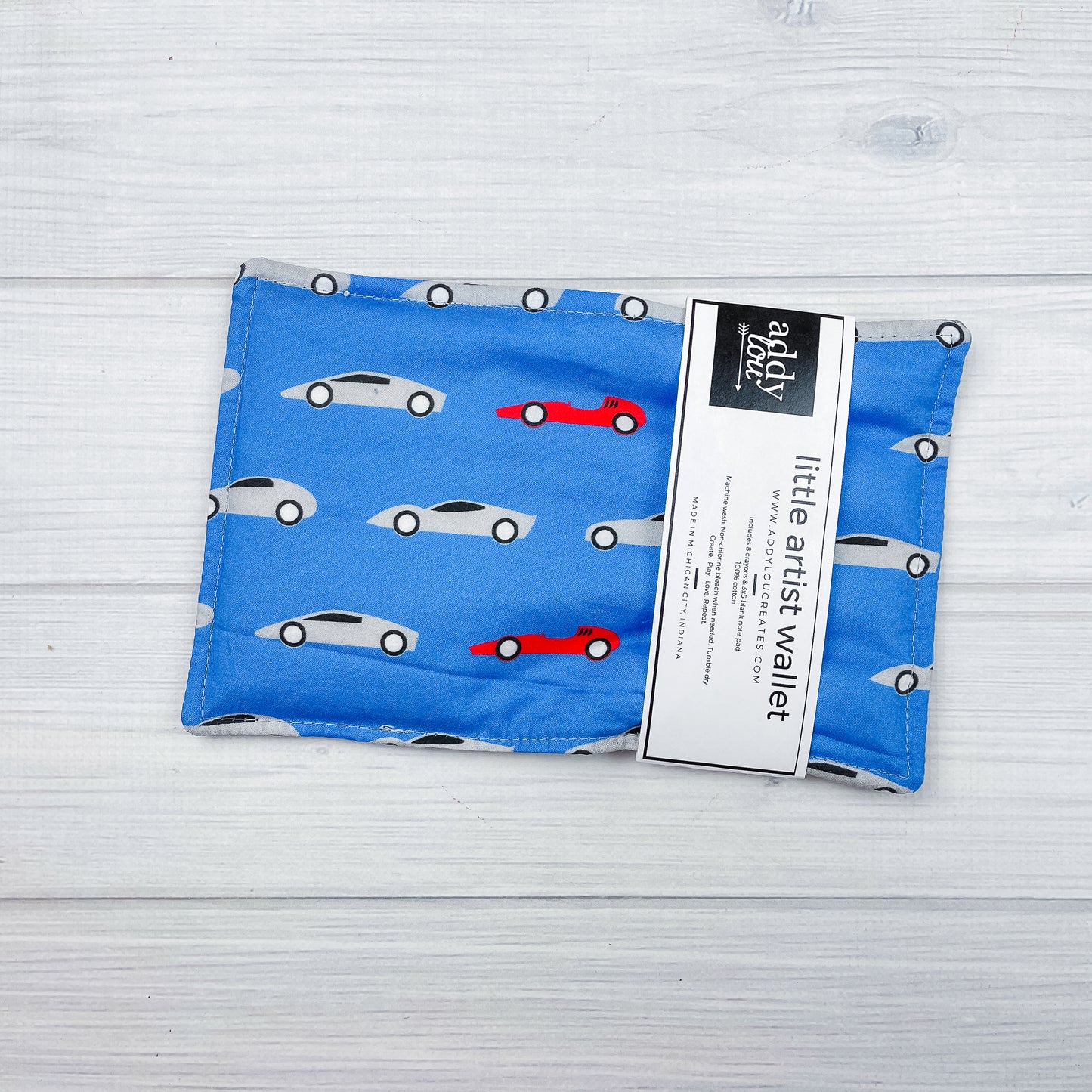 Crayon Wallet | Race Car