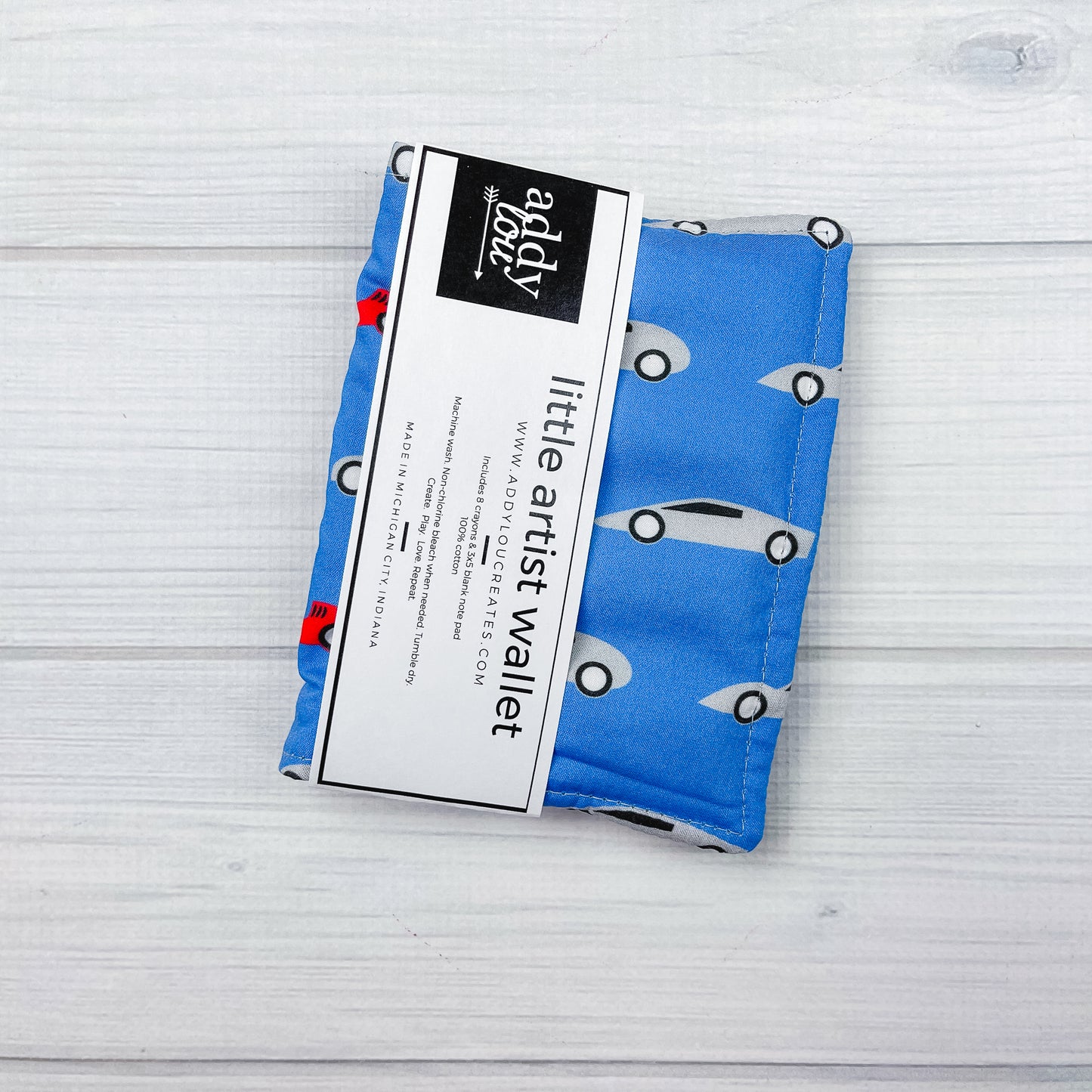 Crayon Wallet | Race Car