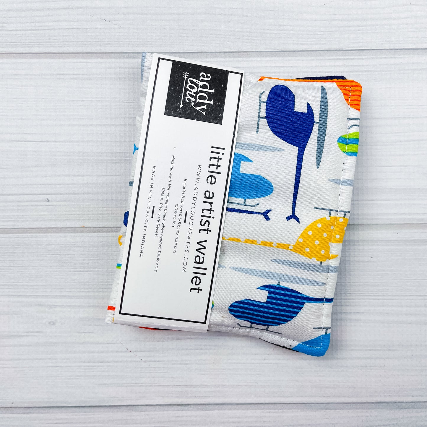 Crayon Wallet | Helicopter