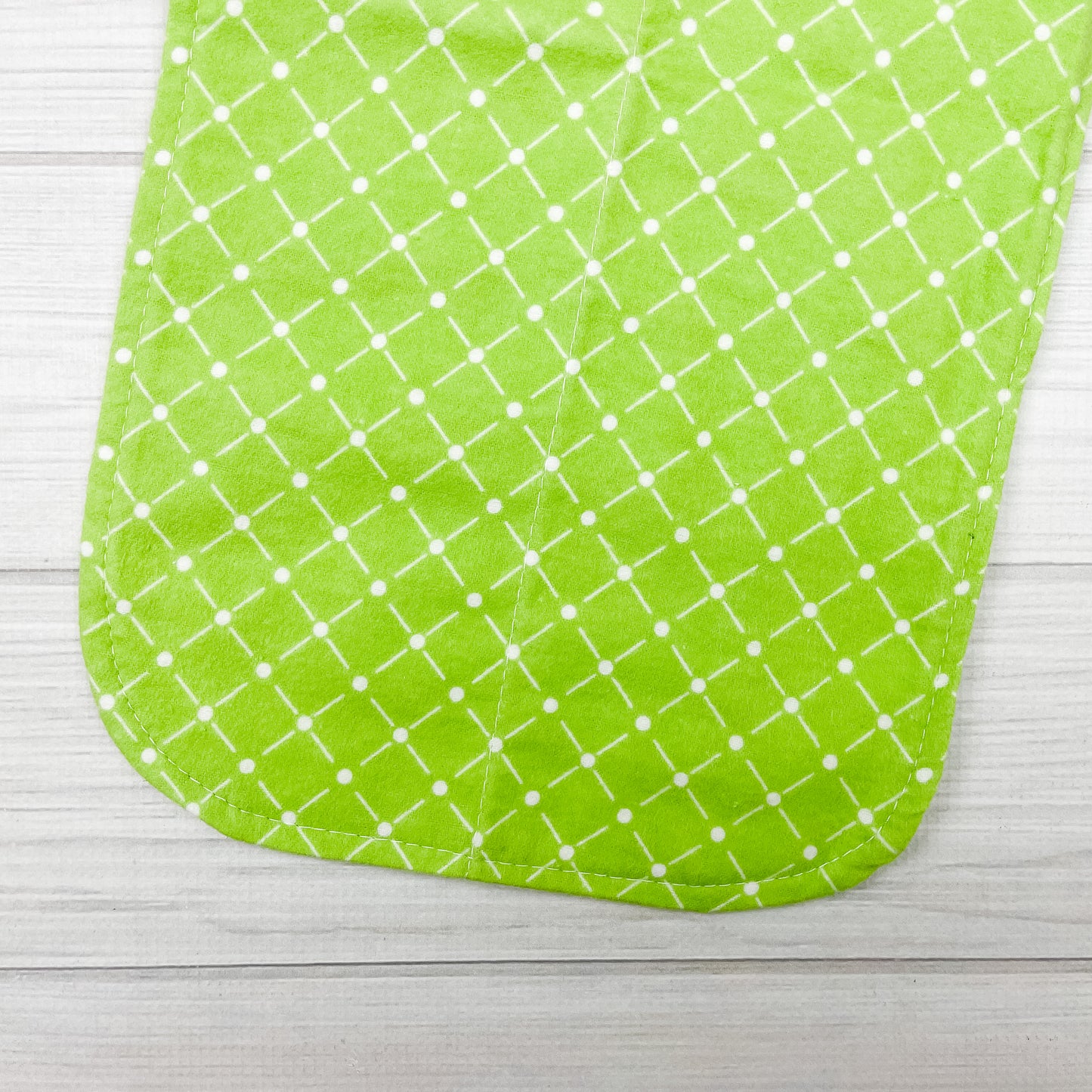 Burp Cloths | Trellis Green