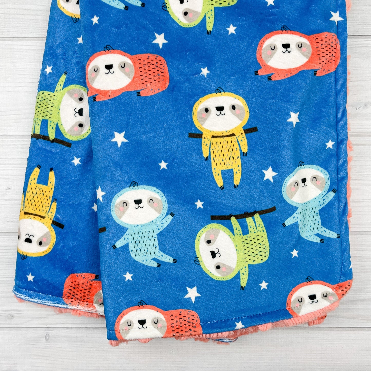 Minky Blanket | Sloth