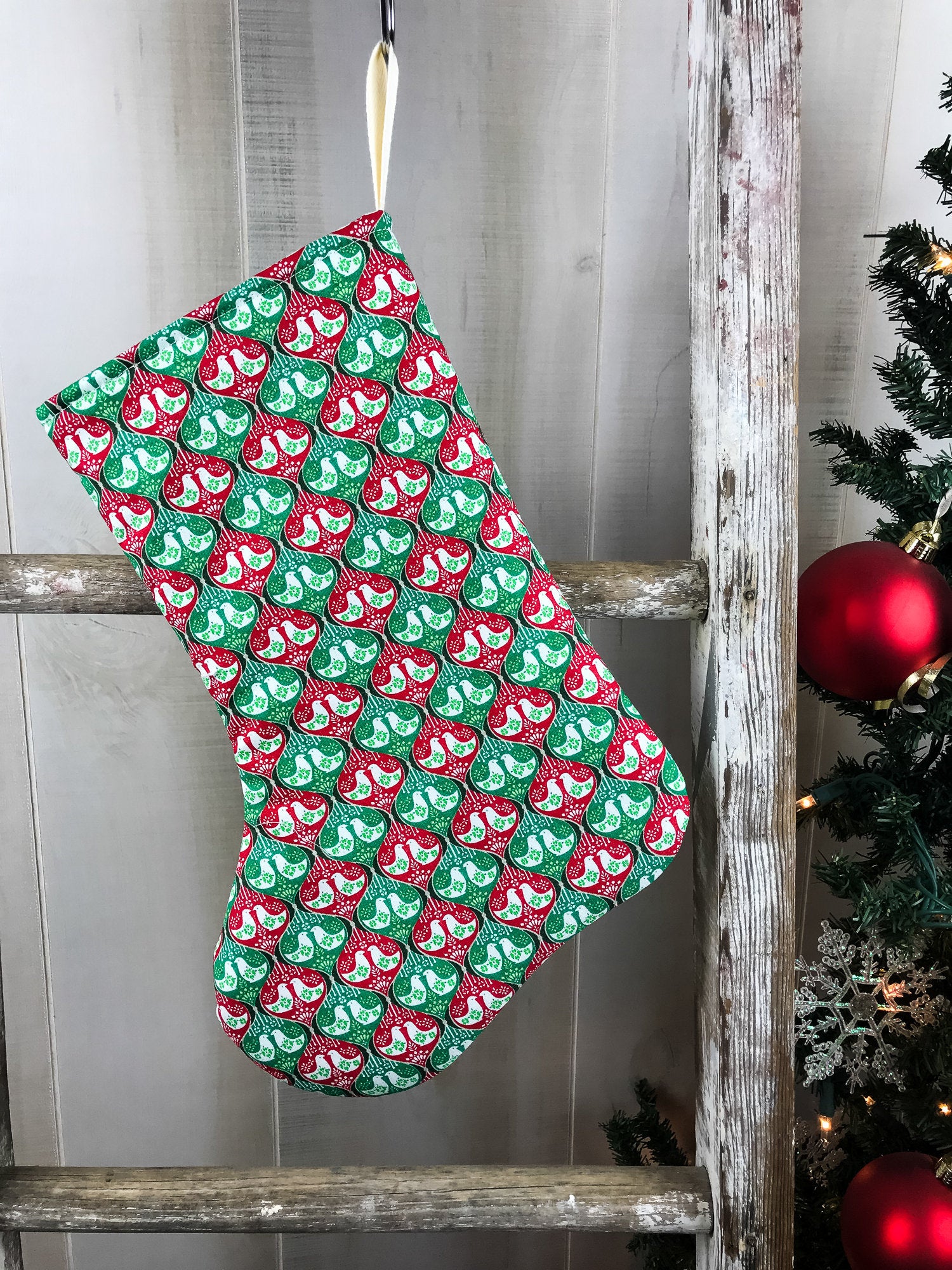 Turtle Christmas Stocking 