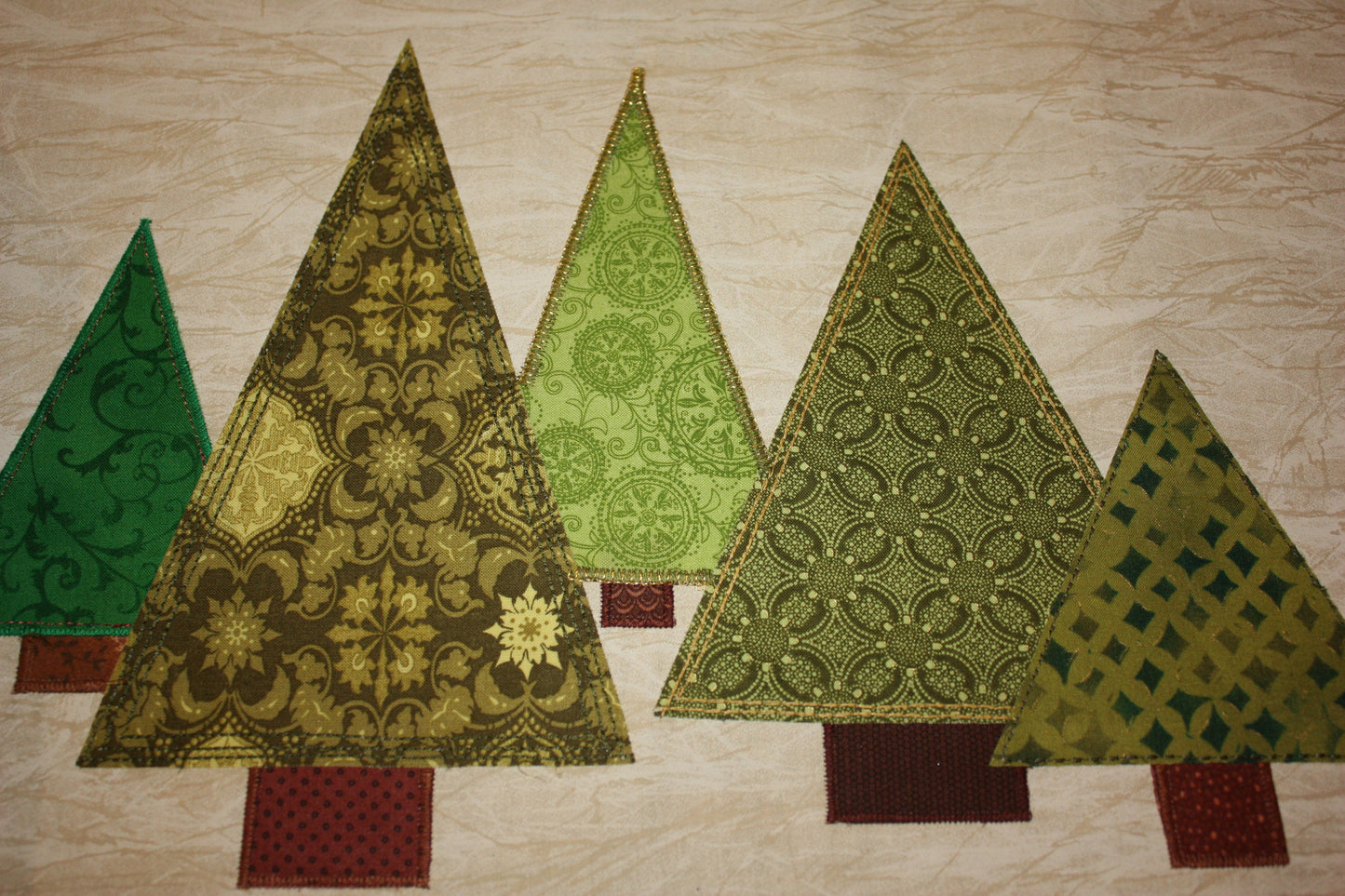 Christmas Tree Table Runner Pattern (Downloadable)