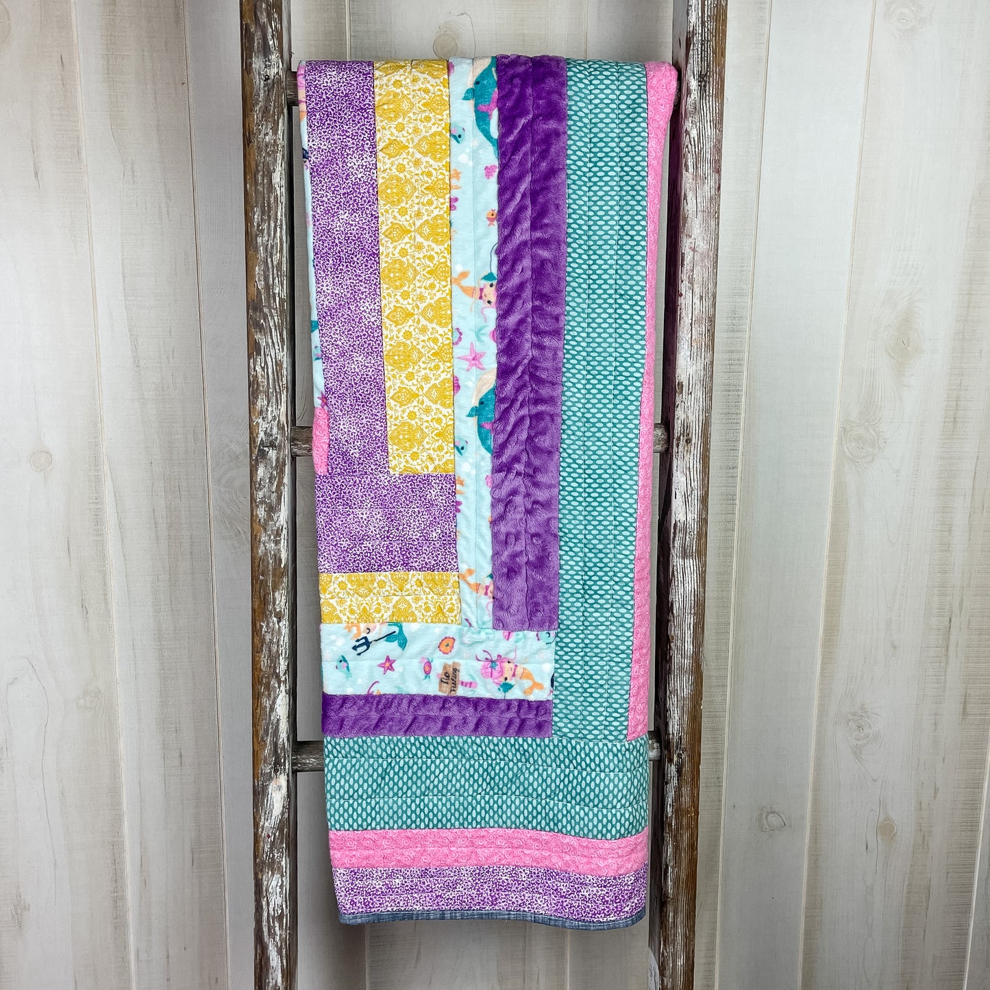 Quilt | Mermaid Stripe