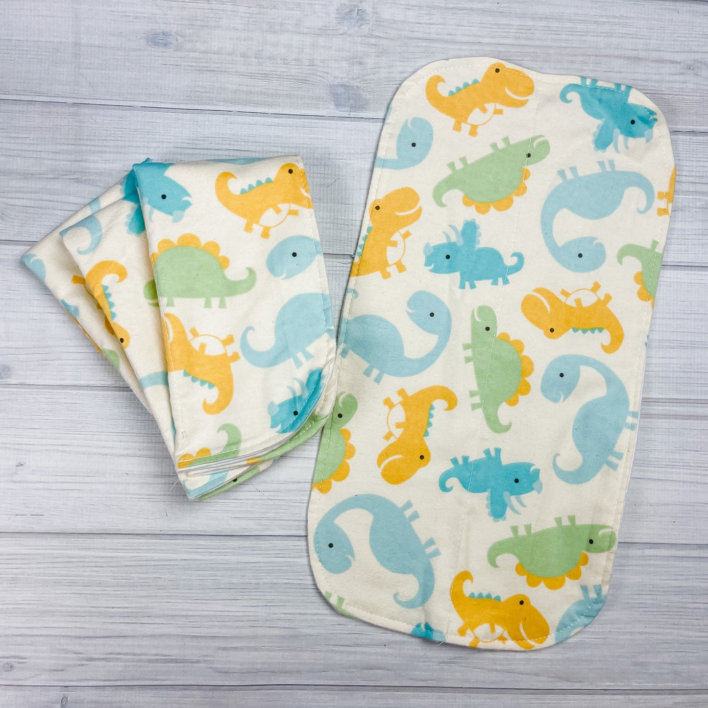 Burp Cloths | Dino