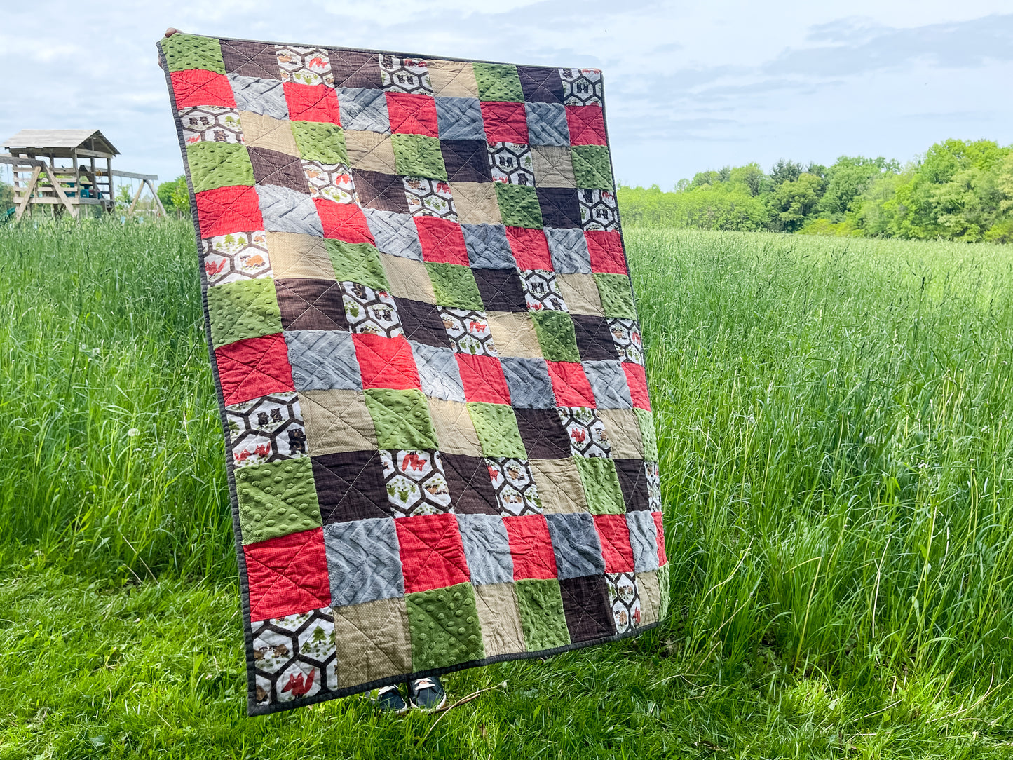 Quilt | Woodland Orange