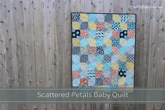 Quilt | Scattered Petals Baby Quilt