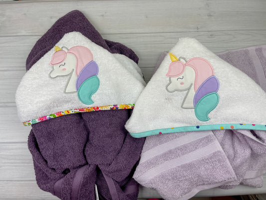 Hooded Towel | Unicorn Head