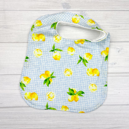 Bib | Lemon Gingham