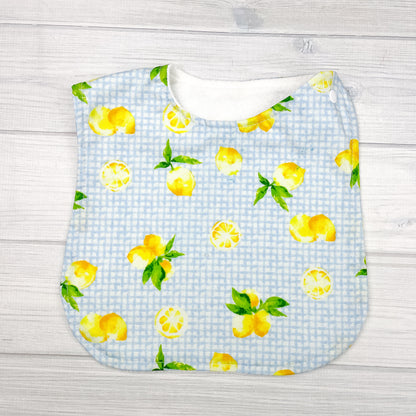 Bib | Lemon Gingham