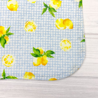 Bib | Lemon Gingham