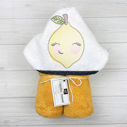 Hooded Towel | Lemon