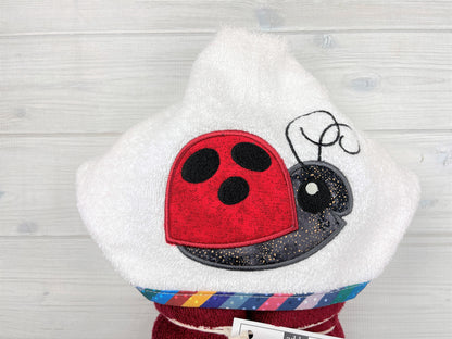 Hooded Towel | Lady Bug