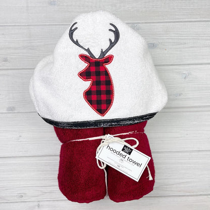 Hooded Towel | Deer Silhouette