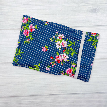 Crayon Wallet  | Navy Floral