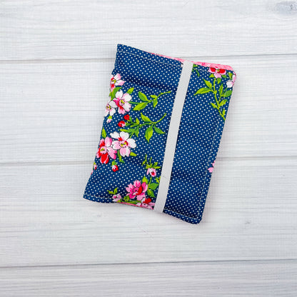 Crayon Wallet  | Navy Floral