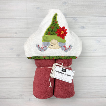 Hooded Towel | Holiday Gnome 2