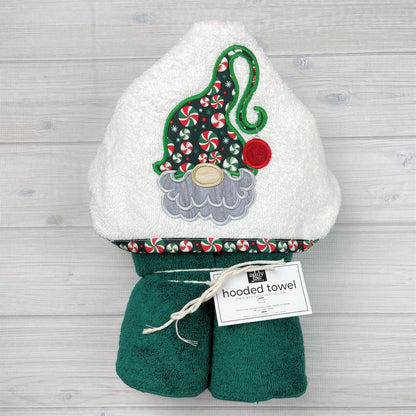 Hooded Towel | Holiday Gnome 1