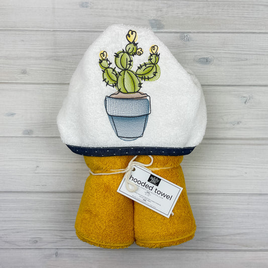 Hooded Towel | Succulent 2