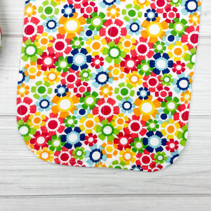 Burp Cloths | Floral Happy