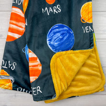 Load image into Gallery viewer, Minky Blanket | Planet

