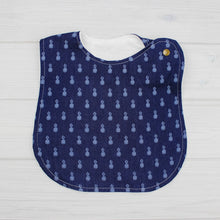 Load image into Gallery viewer, Bib | CHAMBRAY PINEAPPLE
