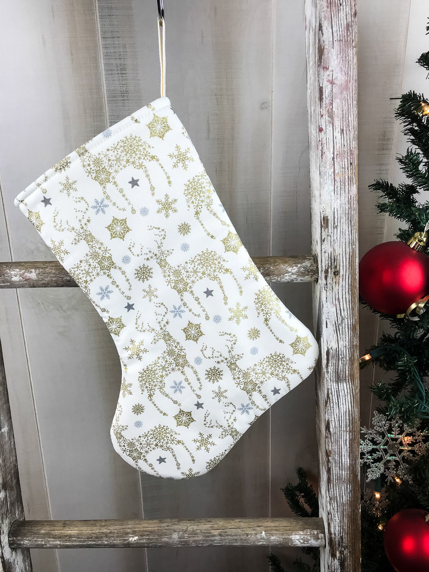 Christmas Stockings | GOLD + SILVER DEER