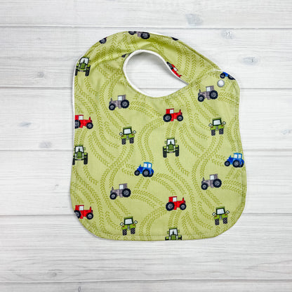 Bib | Tractor Green