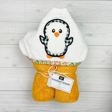 Load image into Gallery viewer, Hooded Towel | Penguin

