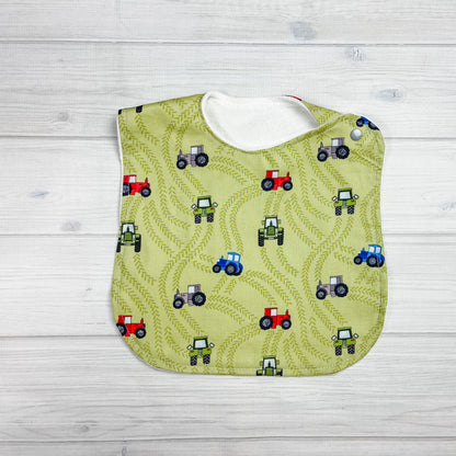 Bib | Tractor Green