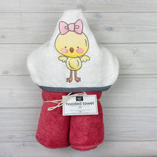 Load image into Gallery viewer, Hooded Towel | Chick
